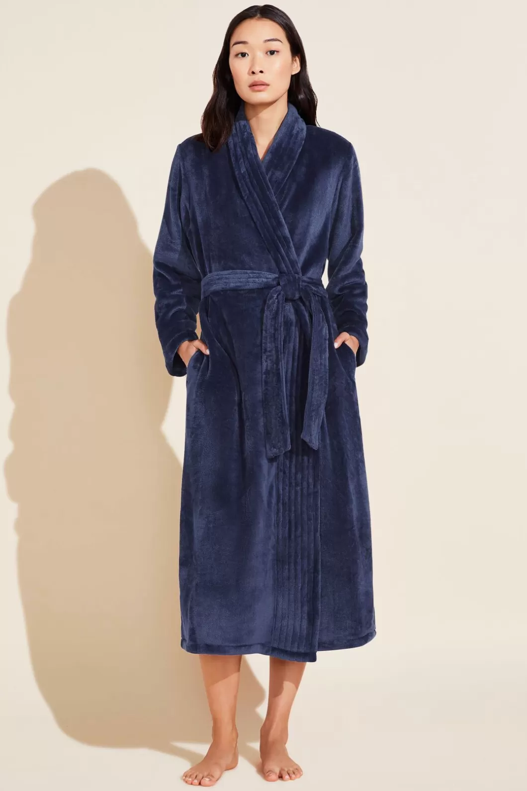 Eberjey Chalet Recycled Plush Robe- Robes