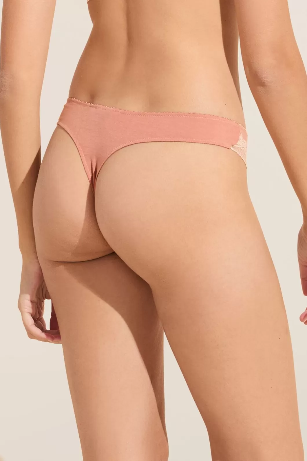 Eberjey Flora Tencel Modal Thong- Lingerie