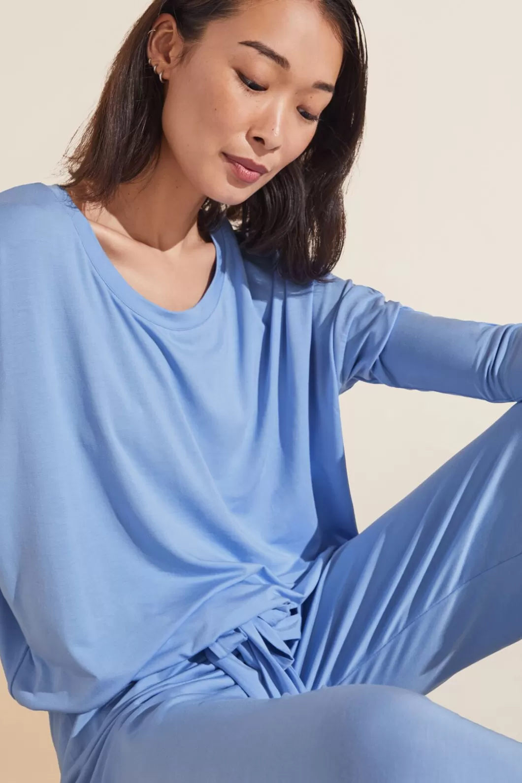 Eberjey Gisele Tencel Modal Slouchy Pj Set- Pajamas