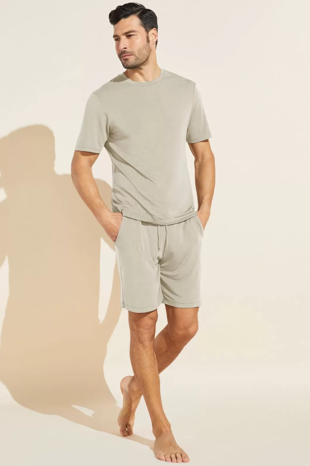 Eberjey Henry Tencel Modal Short Pj Set- Pajamas