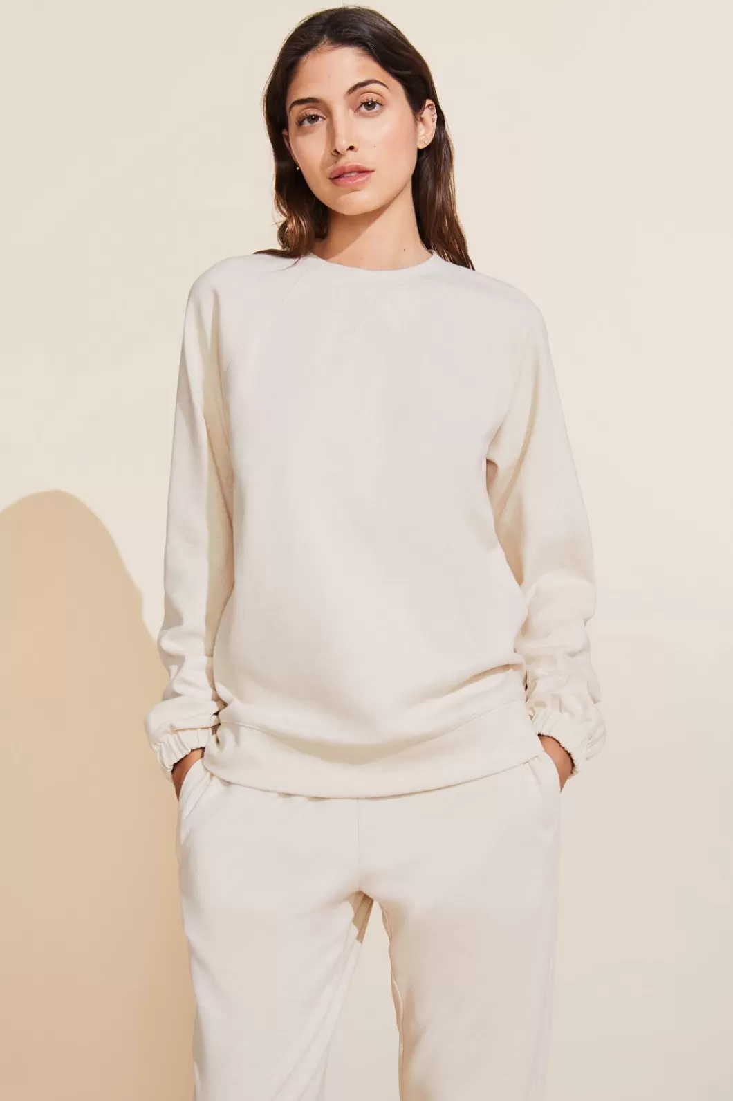 Eberjey Luxe Sweats Sweatshirt- Loungewear