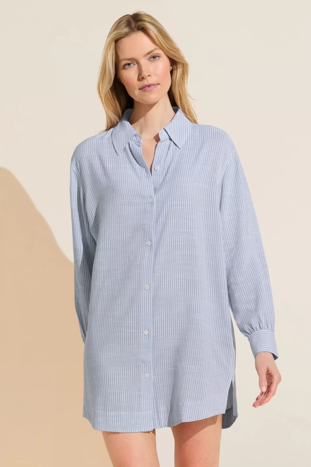 Eberjey Nautico Sleepshirt- Pajamas