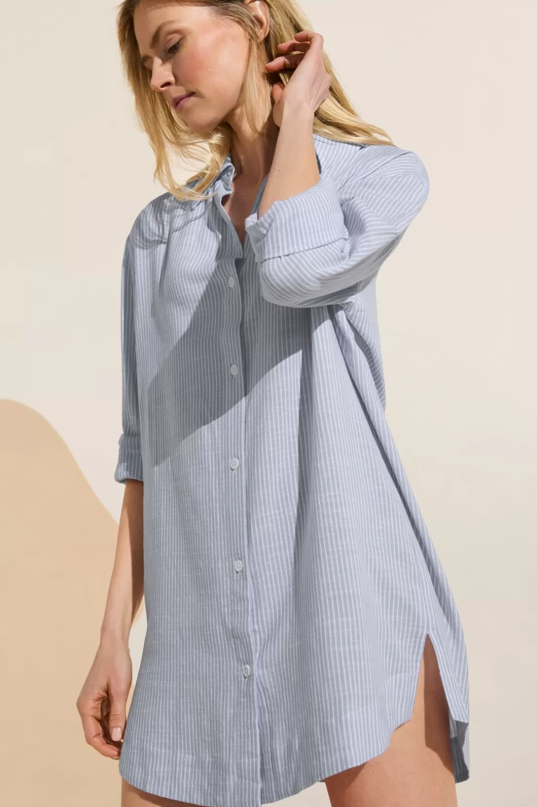 Eberjey Nautico Sleepshirt- Pajamas