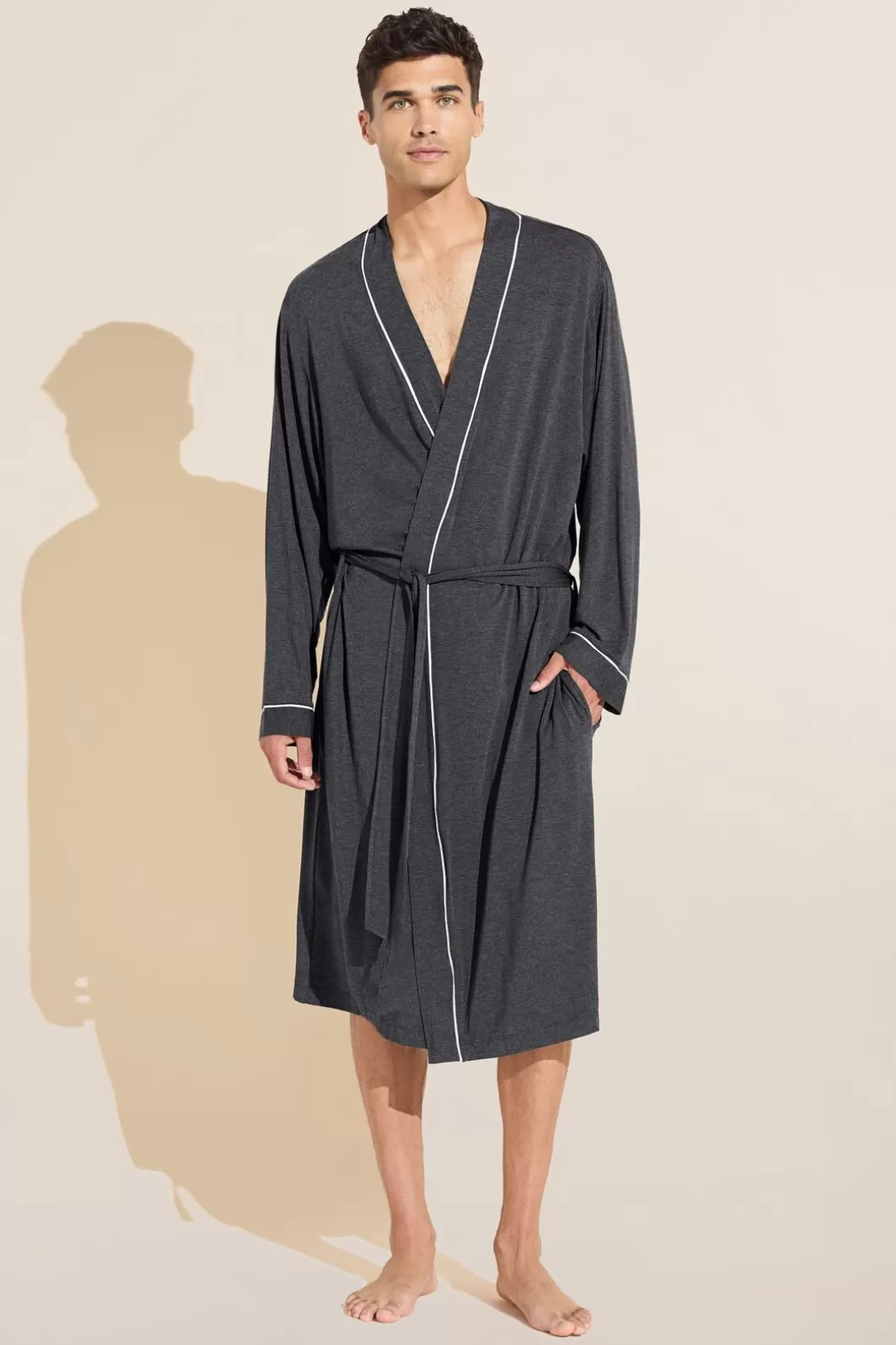 Eberjey William Tencel Modal Robe- Robes