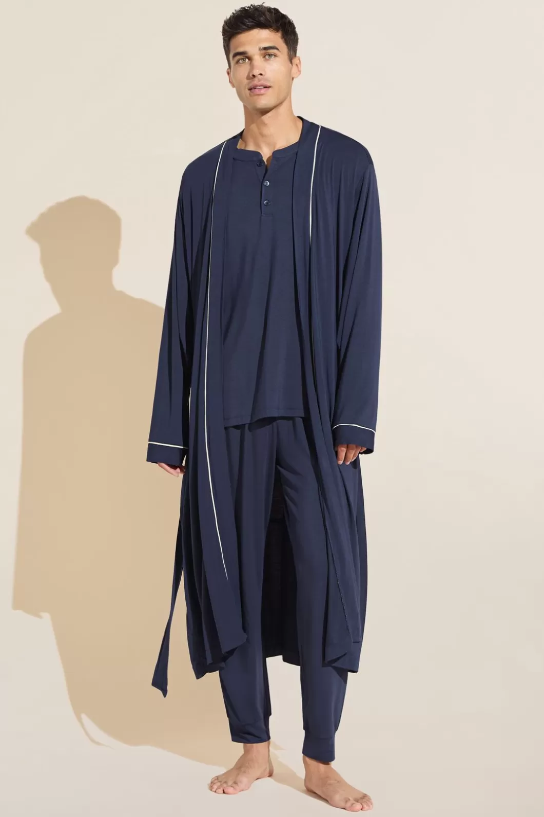 Eberjey William Tencel Modal Robe- Robes